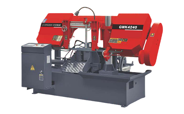 沙湖镇GWK4240数控双柱卧式带锯床
