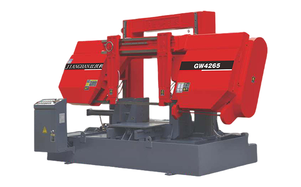 沙湖镇GW4265双柱龙门卧式带锯床