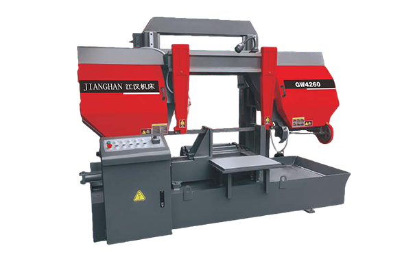 沙湖镇GW4260双柱龙门卧式带锯床